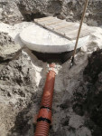 Монтаж мережі водовідведення