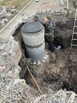 Монтаж водопровідного колодязя